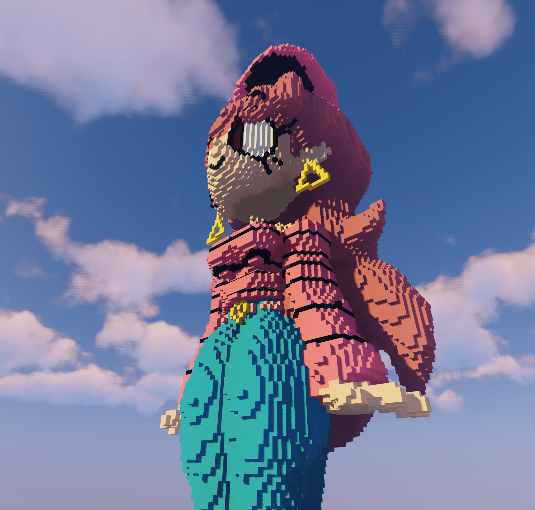 Lower 3/4 right angle. (Sildur's Shaders?)