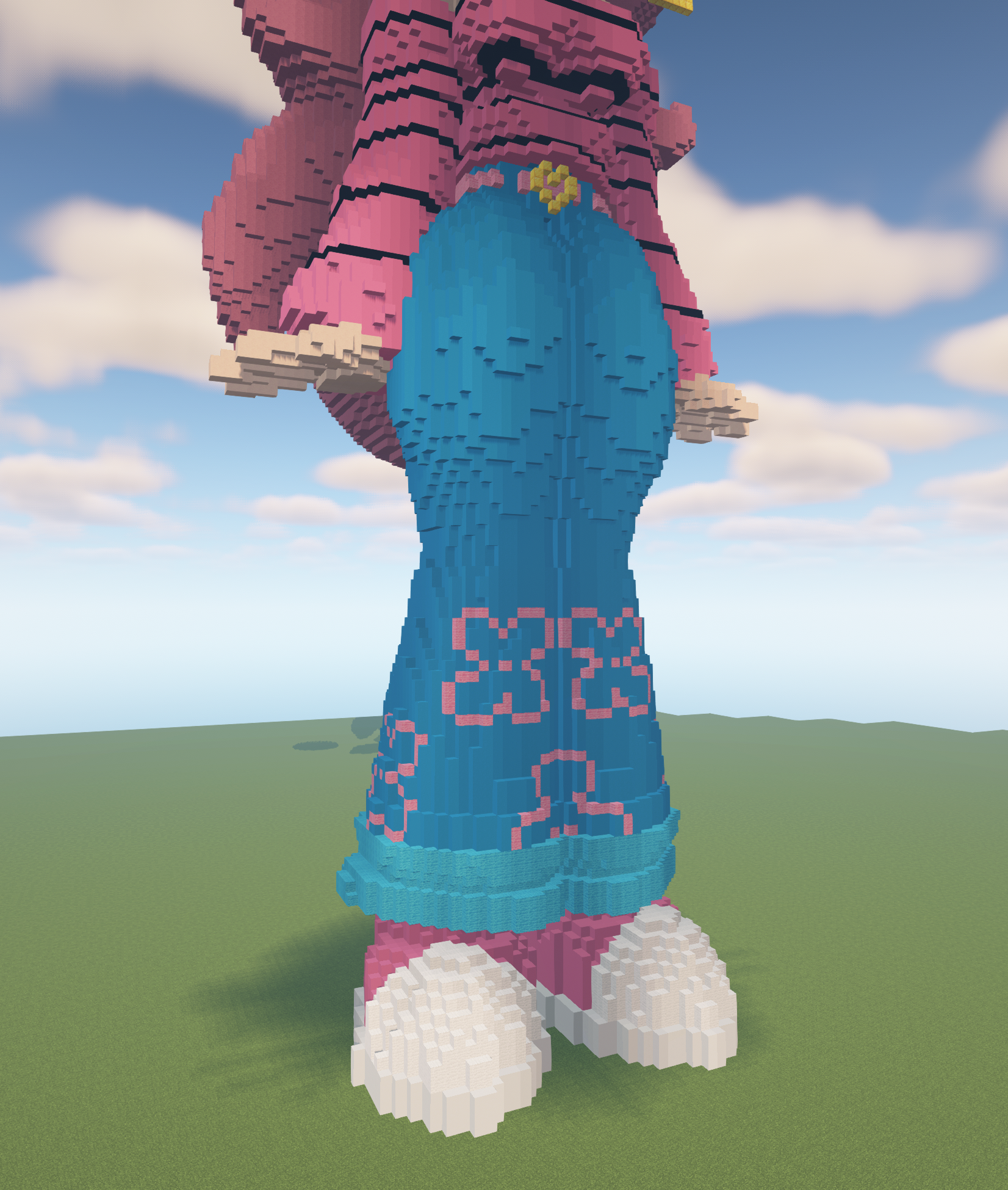 Closer look at the pants and shoes. (BSL Shaders?)