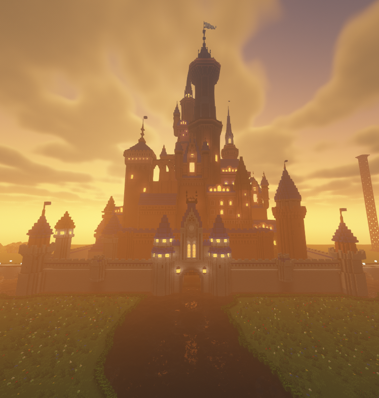 Front angle at sunset. (BSL Shaders)