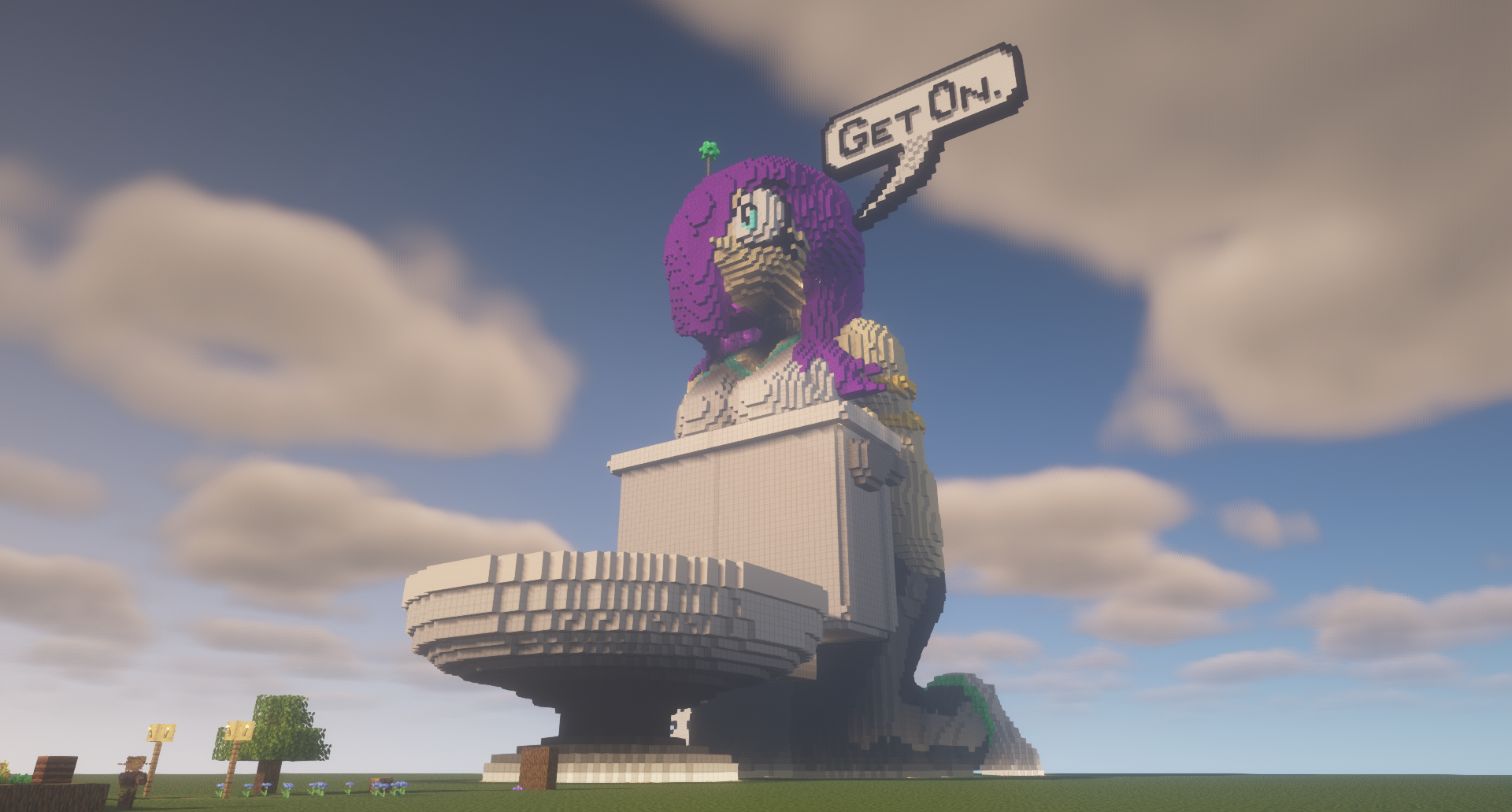 Lower 3/4 angle with shaders. (BSL Shaders?)