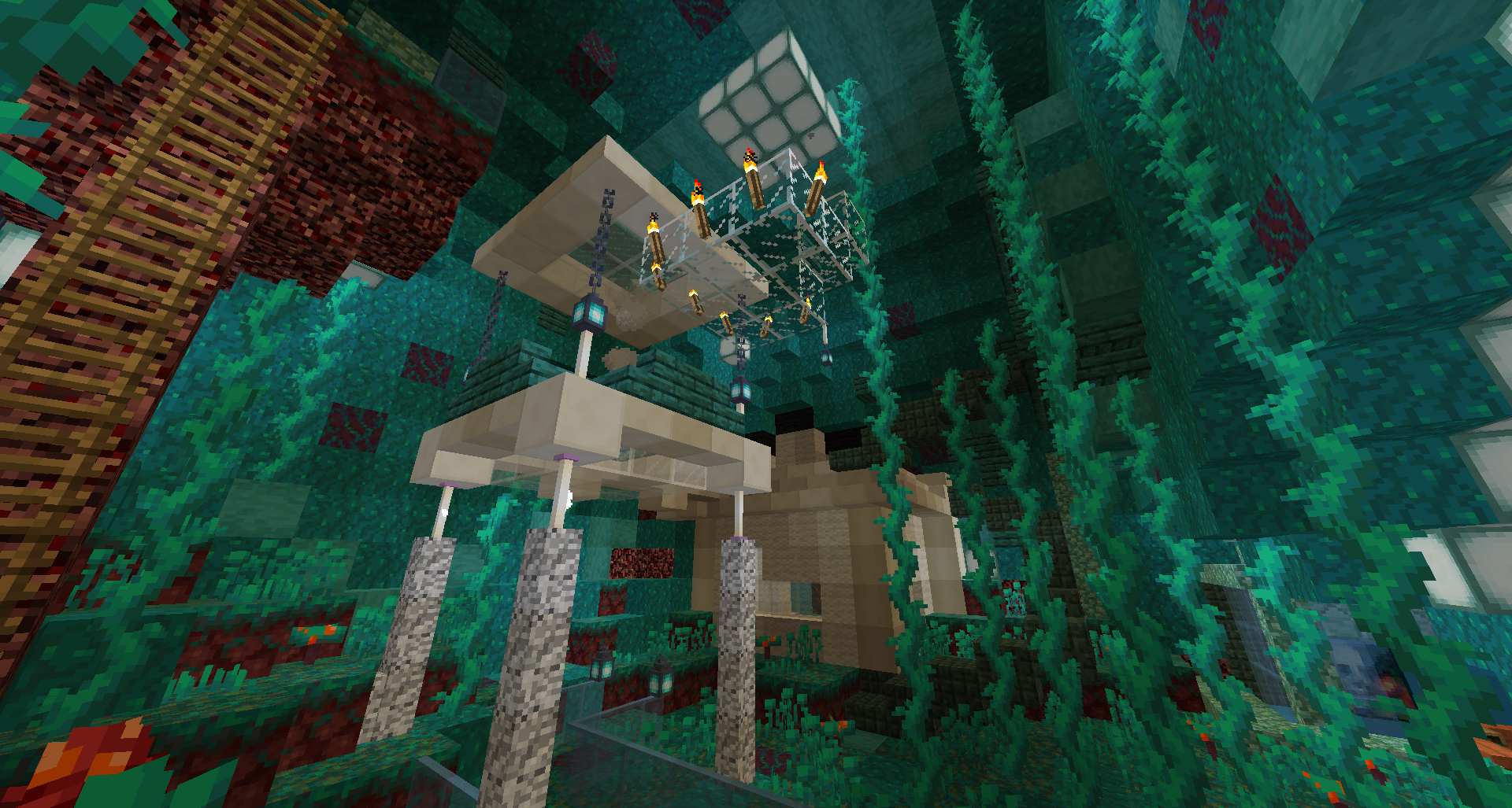 In-game screenshot, interior of Yumi's head