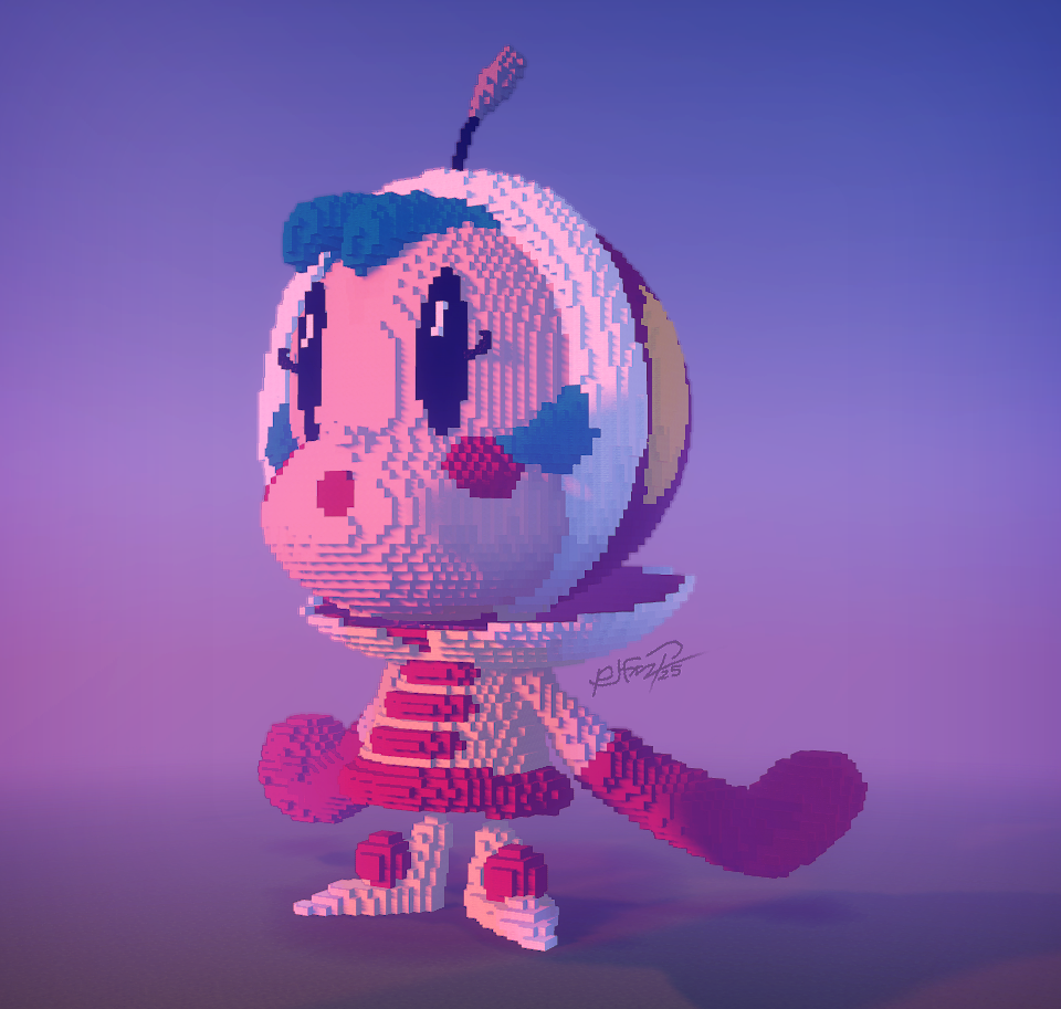 Sildur's shaders, 3/4 angle from the right.