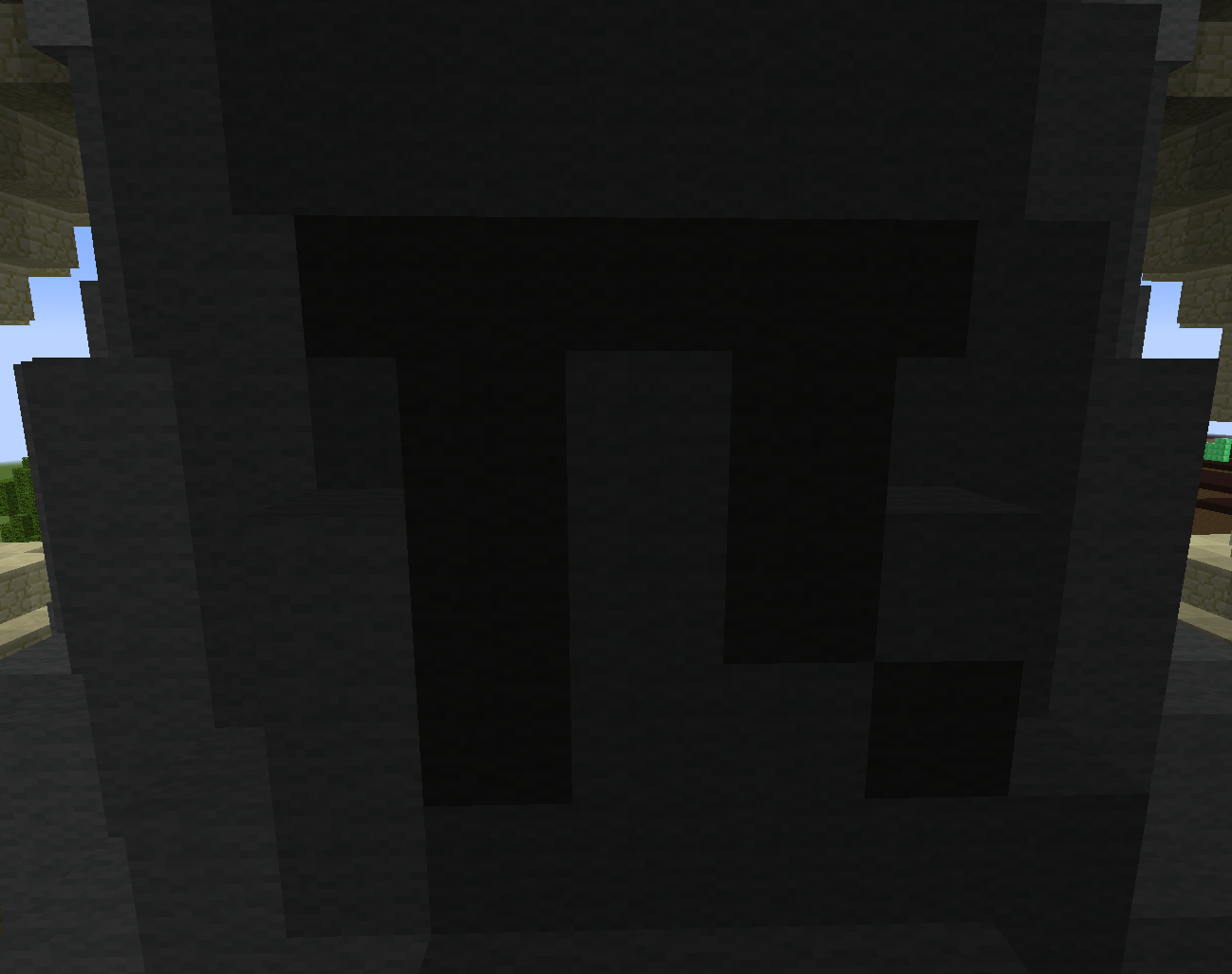 Back view, under hair; Pi symbol added to represent the day it was built on