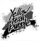 yellow teal purple