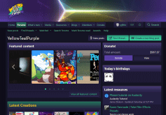 Overall forum design and layout (for Yellow Teal Purple, 2024)